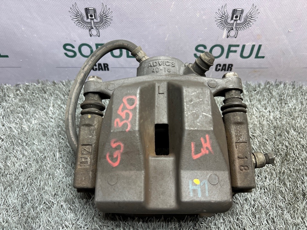 Суппорт тормозной Lexus GS350 2014 задн. лев. (б/у) Суппорт тормозной Lexus GS350 2014 задн. лев. (б/у)