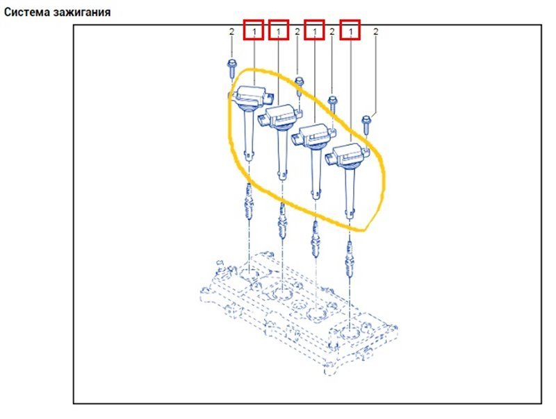 Катушка зажигания Renault Kaptur REA H4M429 2017 (б/у) Катушка зажигания Renault Kaptur REA H4M429 2017 (б/у)