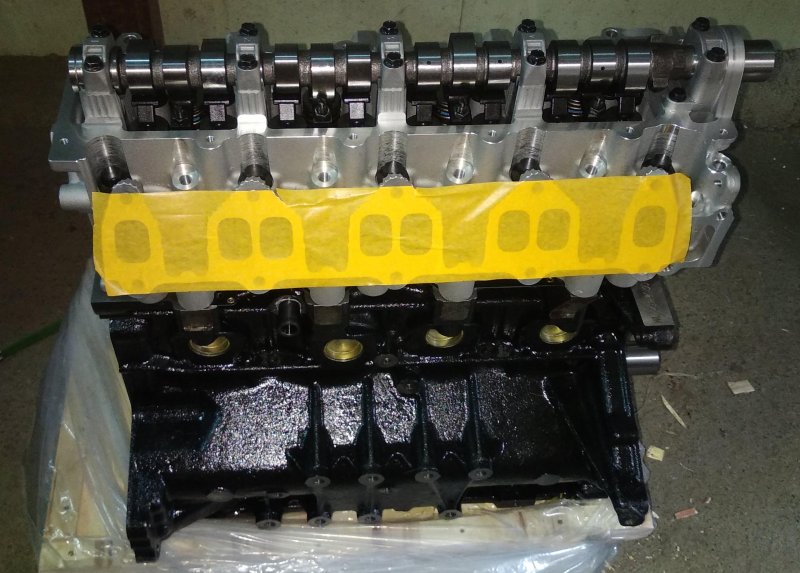 Двигатель в сборе без навесного Mazda WL Двигатель в сборе без навесного Mazda WL