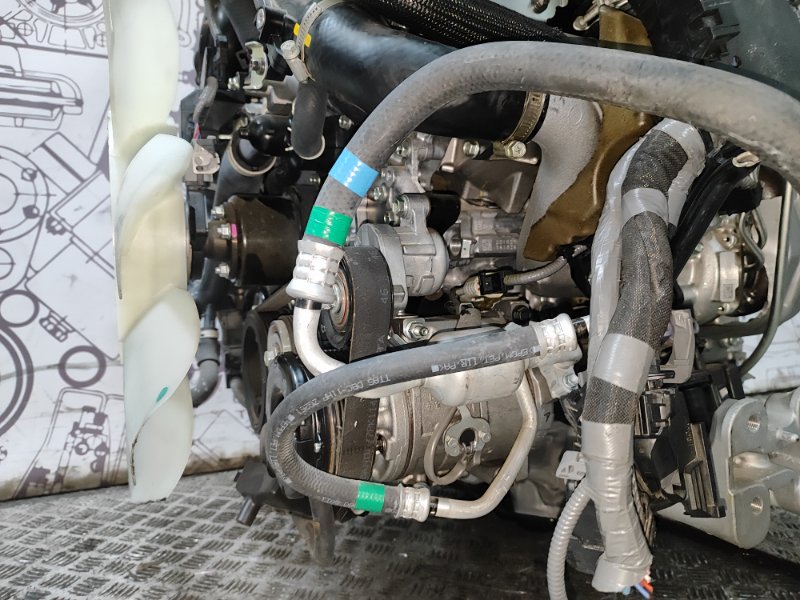 Двигатель Toyota Land Cruiser 300 VJA300 V35AFTS (б/у)