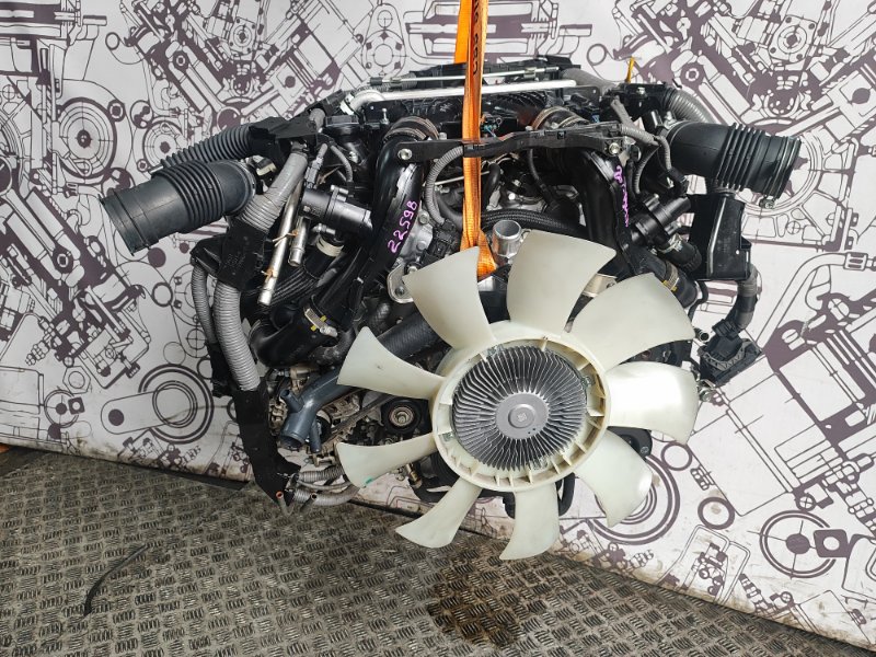 Двигатель Toyota Land Cruiser 300 VJA300 V35AFTS (б/у)