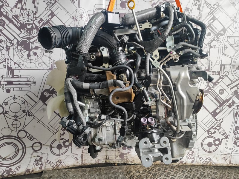 Двигатель Toyota Land Cruiser 300 VJA300 V35AFTS (б/у)