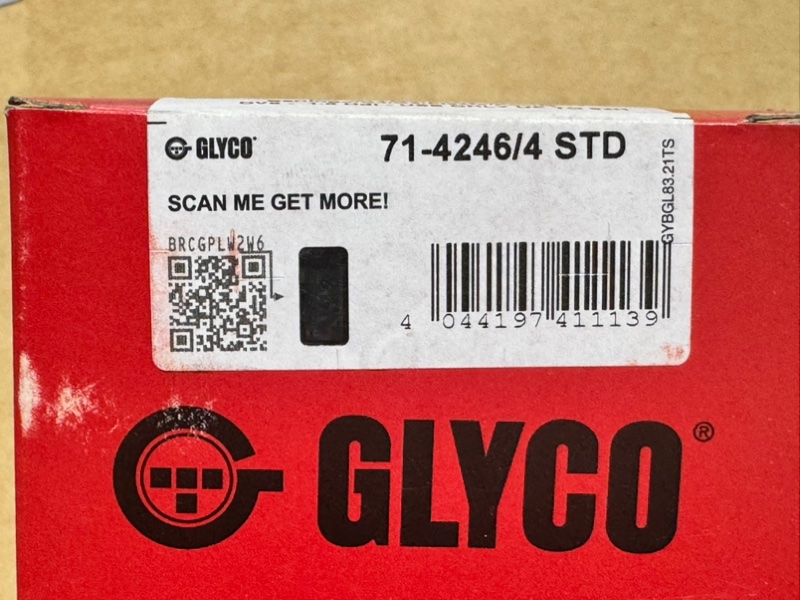 Вкладыши шатунные STD Peugeot Citroen Ford Volvo Partner 206 207 208 301 308 407 408 508 C2 C3 C4 C5 DS3 DS4 DS5 Partner Berlingo