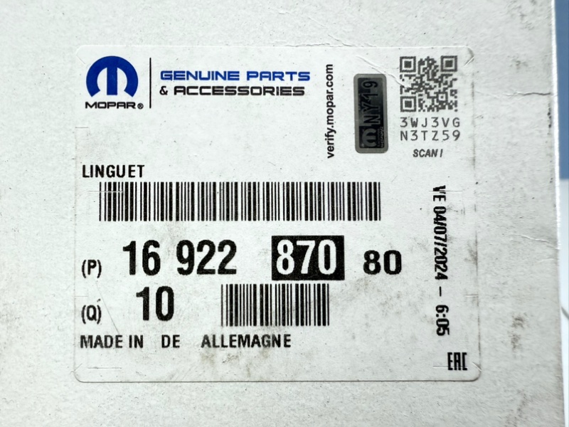 Рокер коромысло клапана Peugeot Citroen Ford 1.5 HDI DV5R