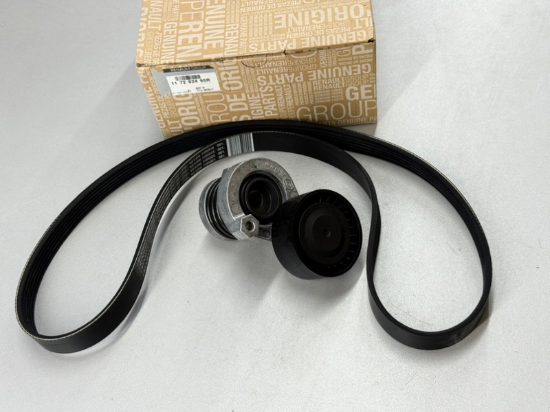 Ремень генератора с натяжителем Renault Captur Megane 4 Scenic 4 Clio 4 Kadjar Talisman 1.5 DCI
