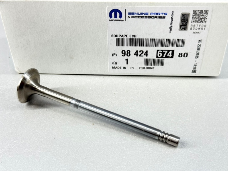 Клапан выпускной Peugeot Citroen Ford 1.5 HDI DV5RC