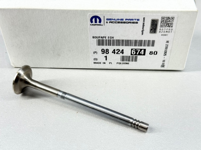 Клапан выпускной Peugeot Citroen Ford 1.5 HDI DV5RC