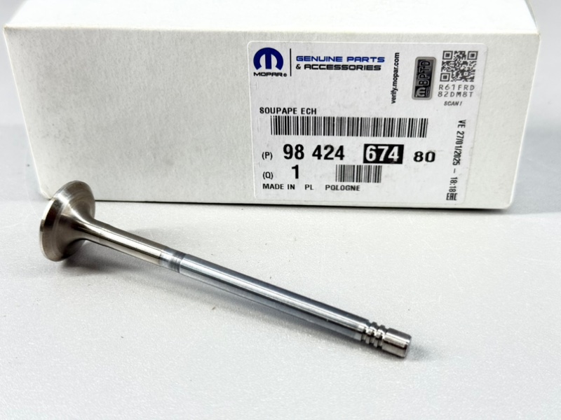 Клапан выпускной Peugeot Citroen Ford 1.5 HDI DV5RC