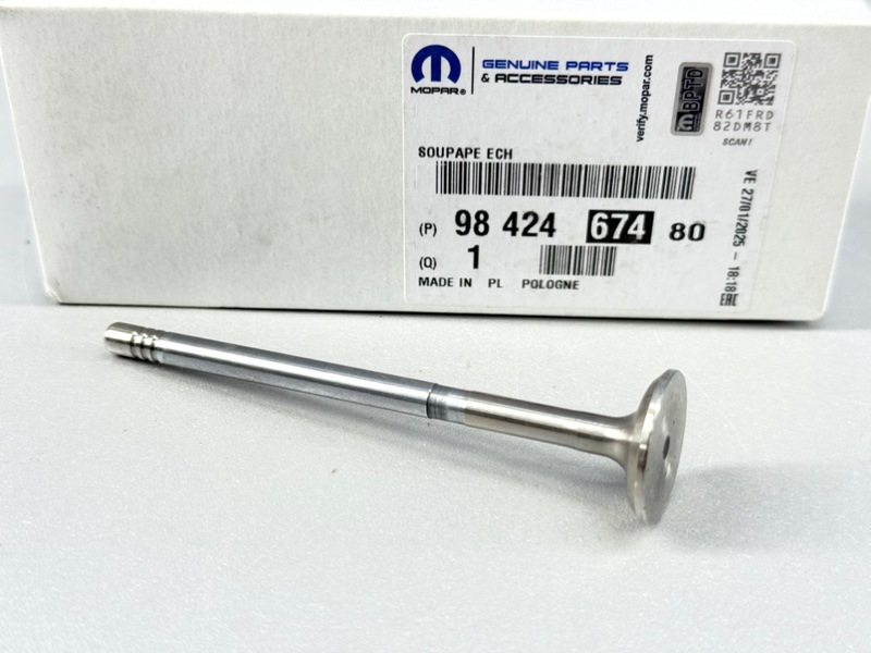 Клапан выпускной Peugeot Citroen Ford 1.5 HDI DV5RC