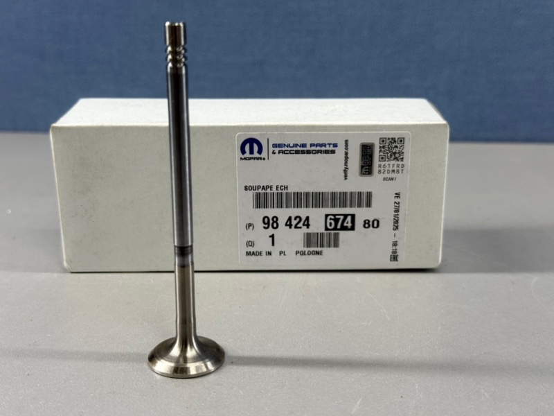 Клапан выпускной Peugeot Citroen Ford 1.5 HDI DV5RC