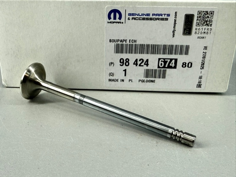 Клапан выпускной Peugeot Citroen Ford 1.5 HDI DV5RC