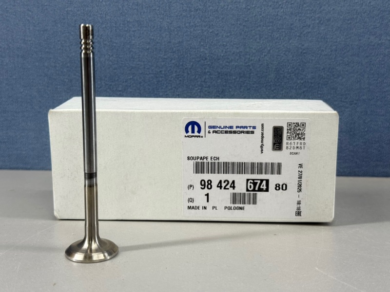 Клапан выпускной Peugeot Citroen Ford 1.5 HDI DV5RC