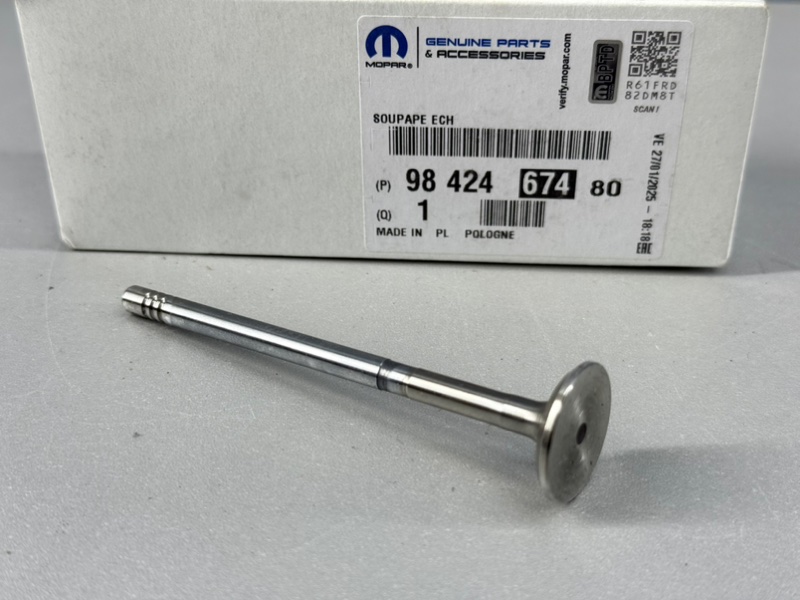 Клапан выпускной Peugeot Citroen Ford 1.5 HDI DV5RC