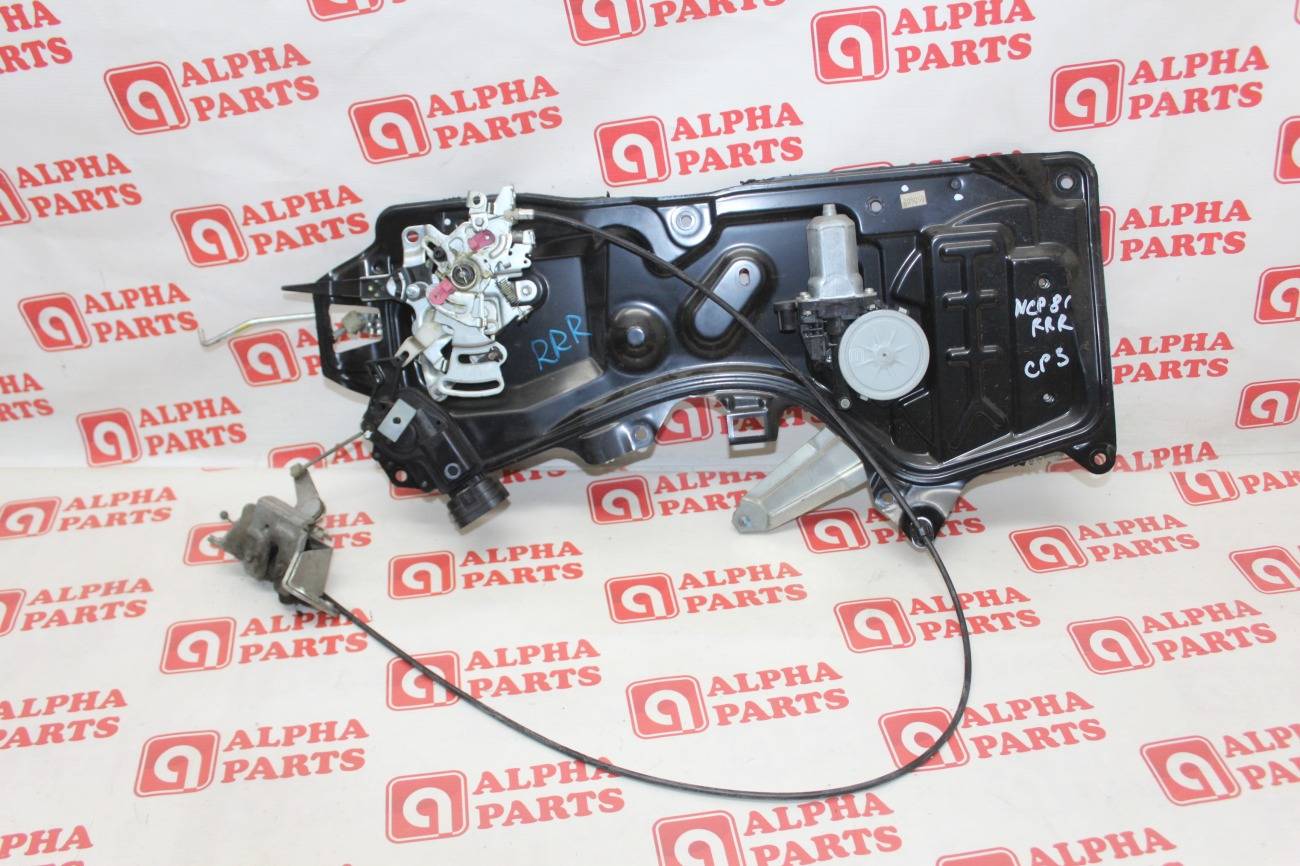 Механизм сдвижной двери правый задний Toyota Sienta 2006.06 NCP81 1NZFE  69631-52010 id29741 запчасть контрактная купить в Барнауле, цена 7500₽