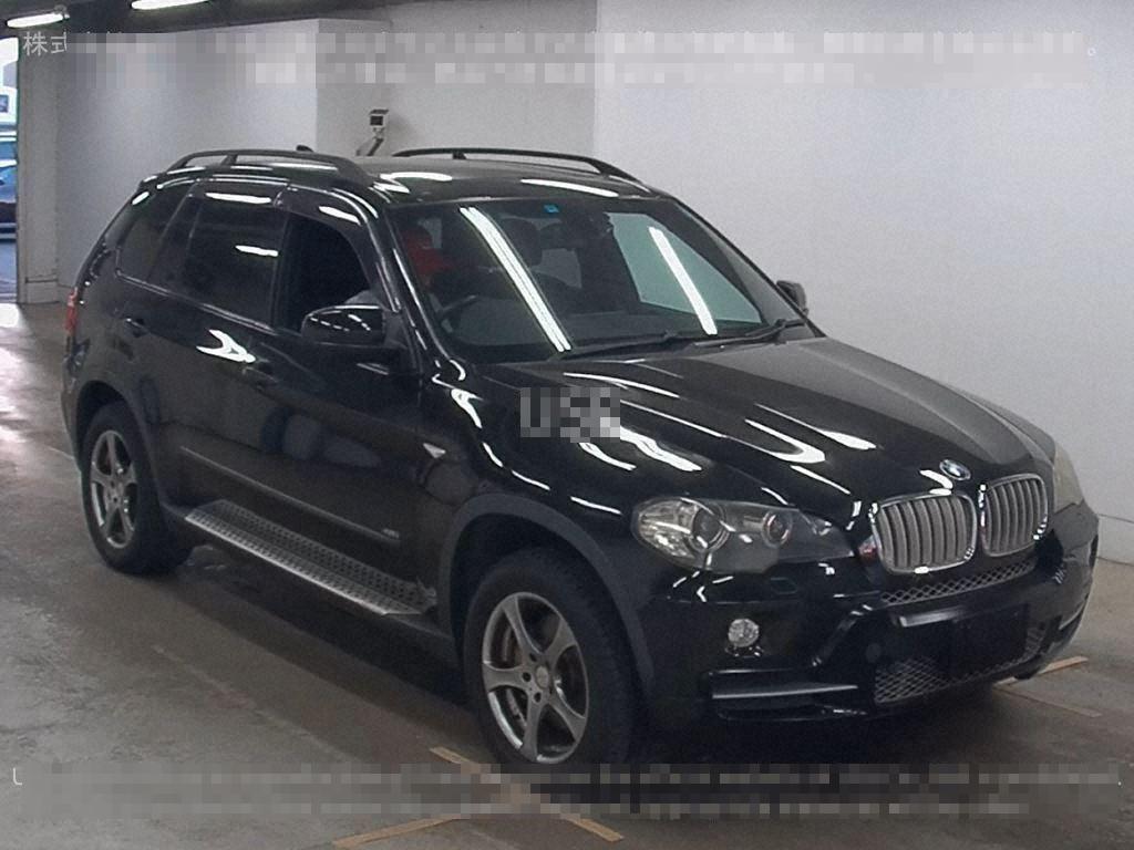 В разбор из Японии BMW X5 2007 E70 N62B48B 4.8 id85100 запчасть БУ купить в  Москве, цена 370₽