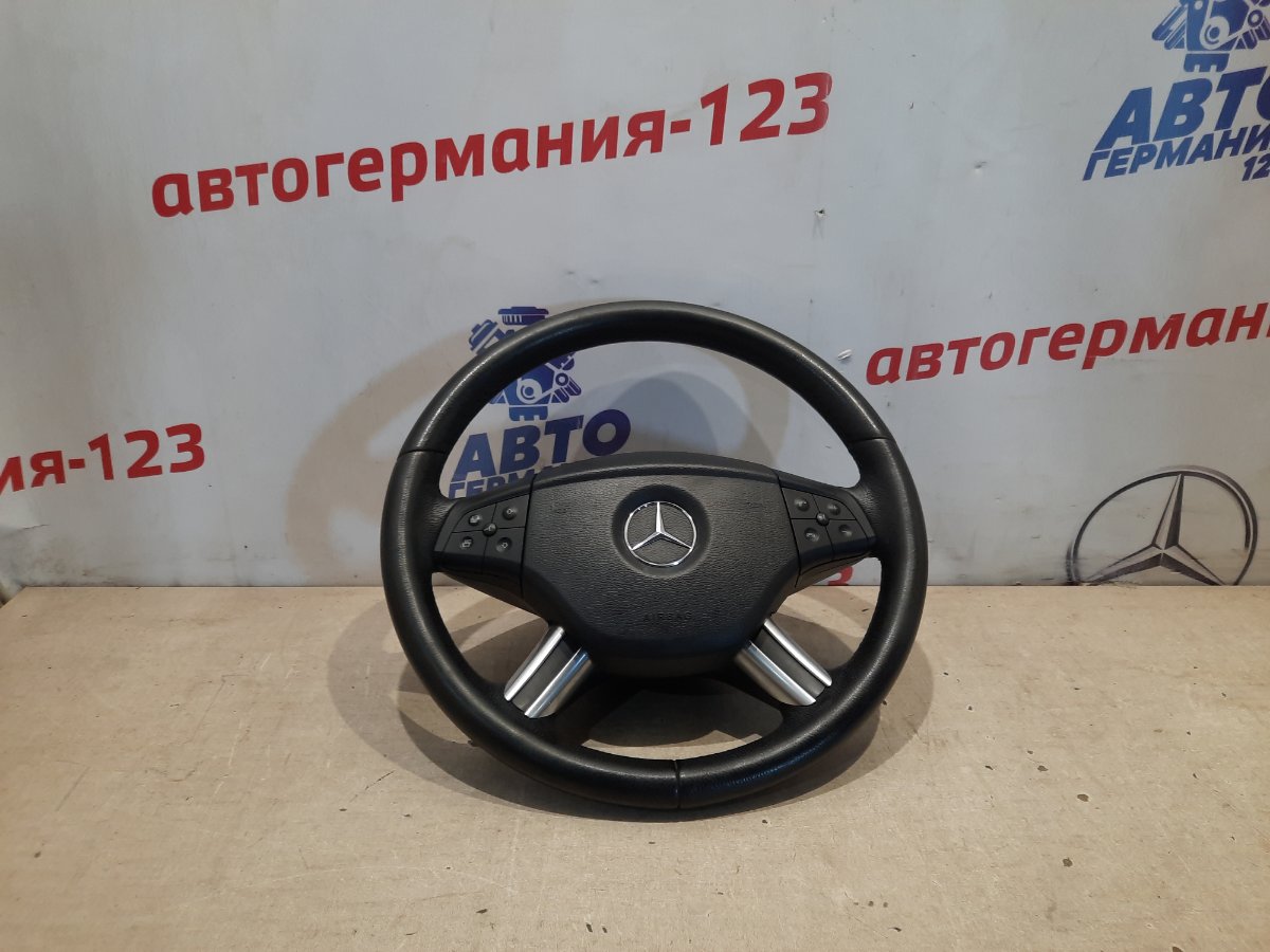 Руль Mercedes ML350 2006 W164 272.967 A1644603703 id20206 запчасть  контрактная купить в Краснодаре, цена 14000₽