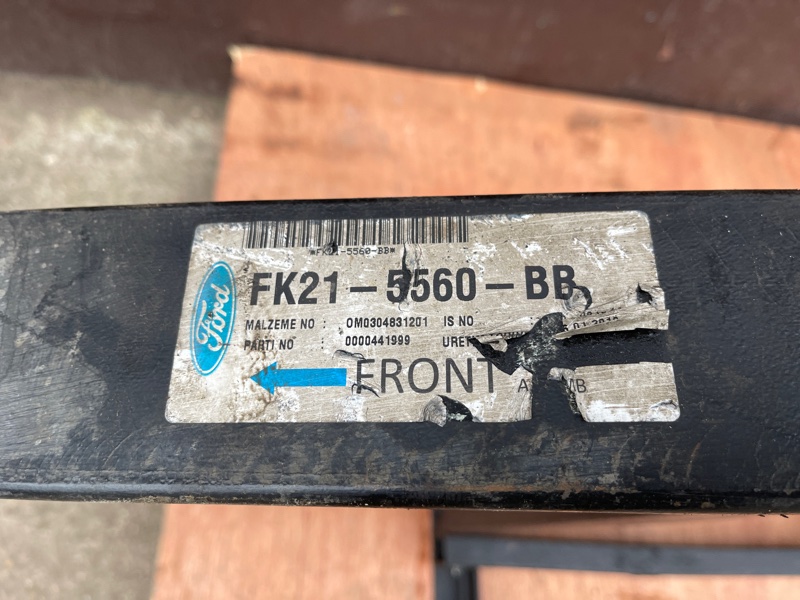 Рессора однолистовая Ford Transit Custom 1 (б/у)