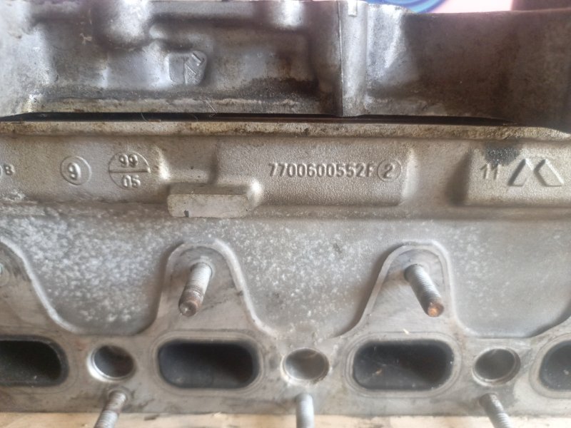 Головка блока цилиндров LADA LARGUS К4М 2009 (б/у)