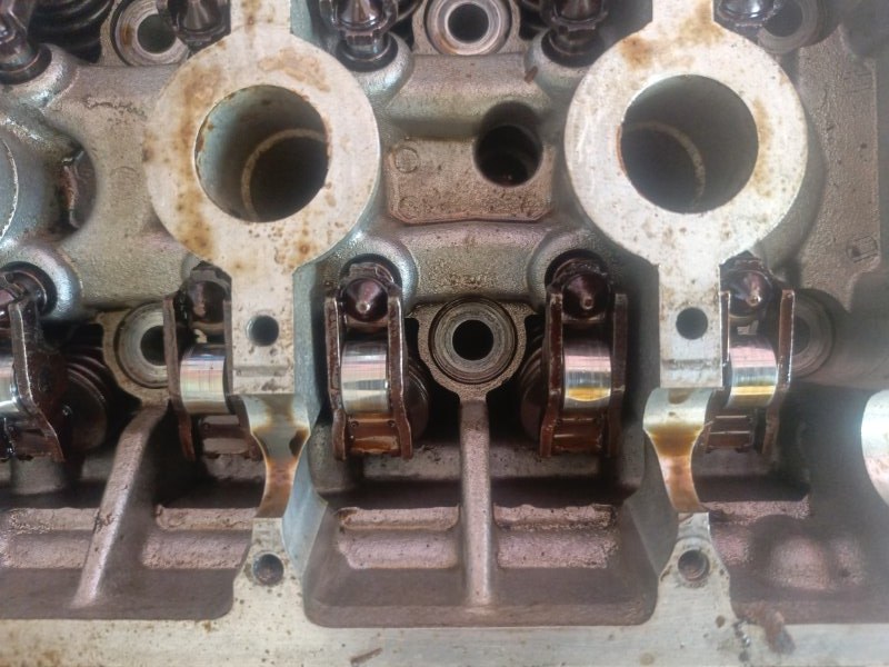 Головка блока цилиндров LADA LARGUS К4М 2009 (б/у)