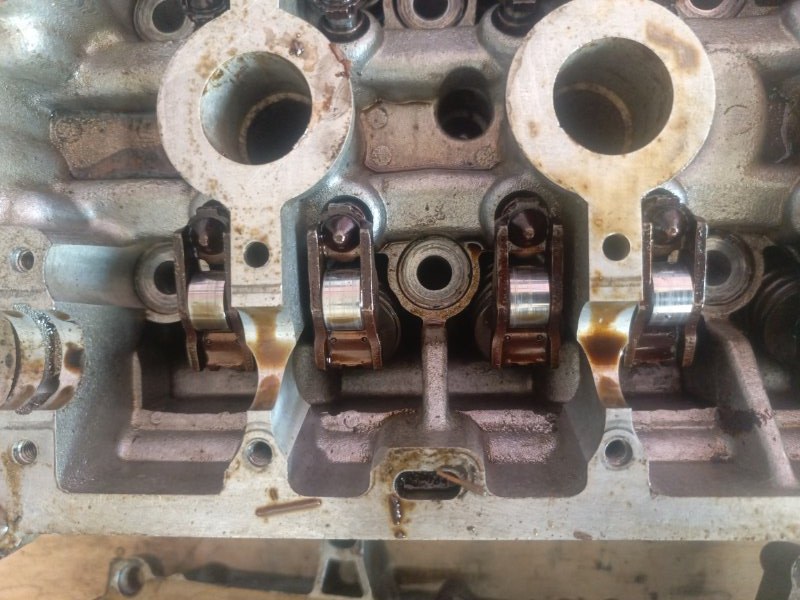 Головка блока цилиндров LADA LARGUS К4М 2009 (б/у)