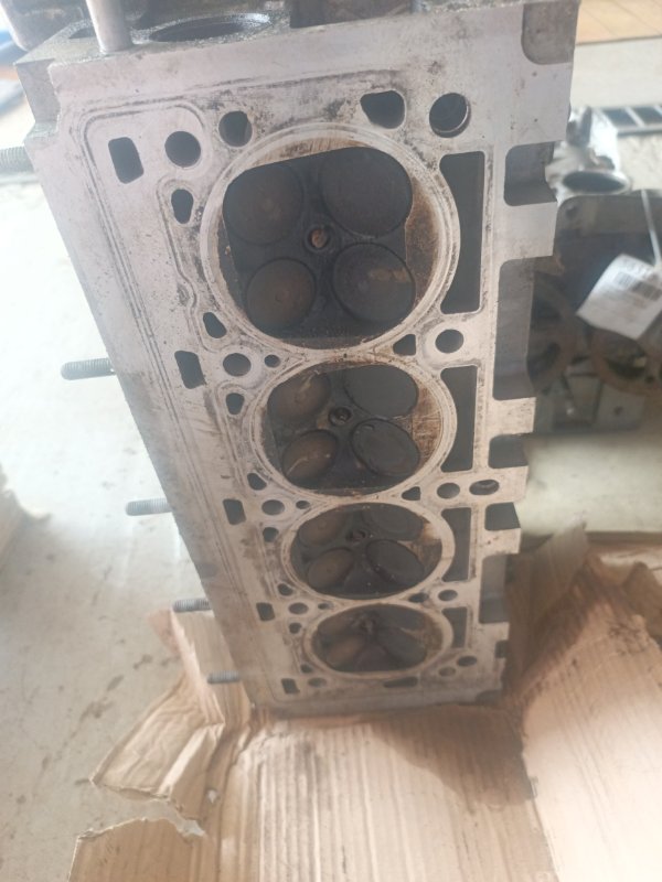 Головка блока цилиндров LADA LARGUS К4М 2009 (б/у)