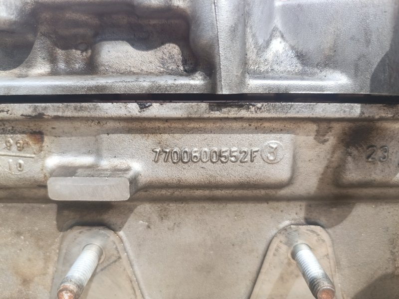 Головка блока цилиндров LADA LARGUS K4M 2012 (б/у)