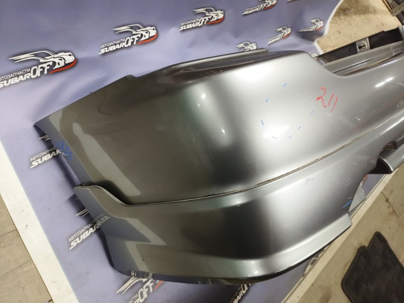 Бампер Subaru Forester SG5 EJ205 2006 задн. (б/у) Бампер Subaru Forester SG5 EJ205 2006 задн. (б/у)