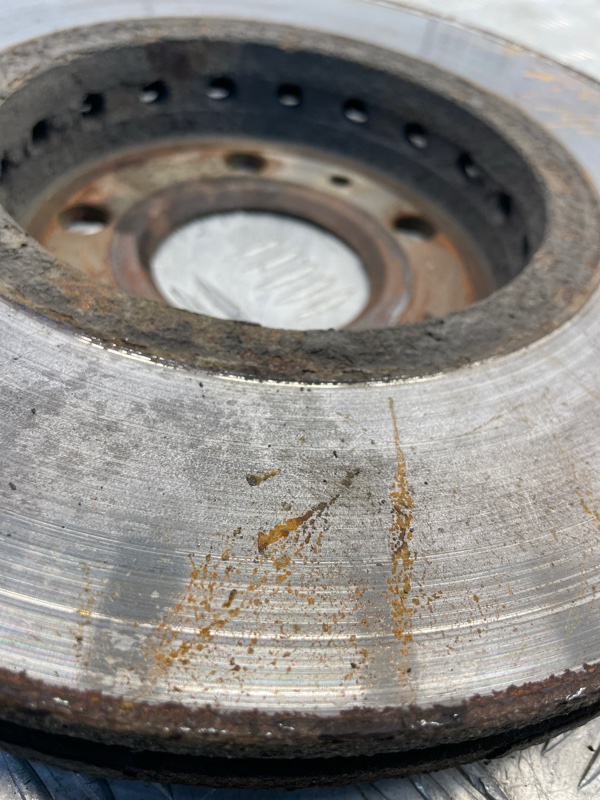 Диск тормозной Renault Latitude 2.0 2013 перед. (б/у)