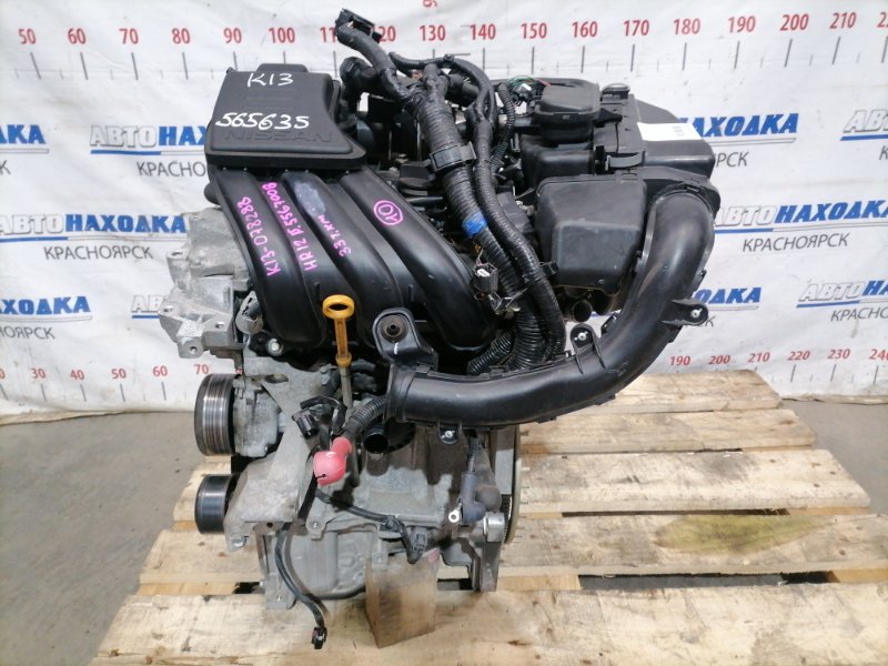 Двигатель NISSAN MARCH K13 HR12DE 2010 (б/у)