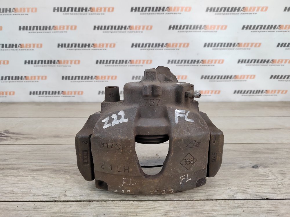 Суппорт тормозной Renault Laguna 3 ХЭТЧБЕК BT0 1.5 DCI K9K780 2008 перед. лев. (б/у)