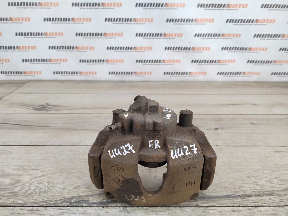 Суппорт тормозной Renault Laguna 3 ХЭТЧБЕК BT0 1.5 DCI K9K780 2009 перед. прав. (б/у)