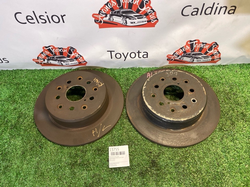 Тормозные диски Toyota Altezza GXE10 1G-FE 2000 задн. (б/у)