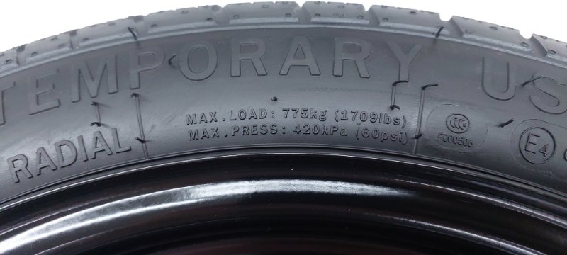 Запасное колесо Geely Coolray SX11 JLH-3G15TD 2020 (б/у) Запасное колесо Geely Coolray SX11 JLH-3G15TD 2020 (б/у)