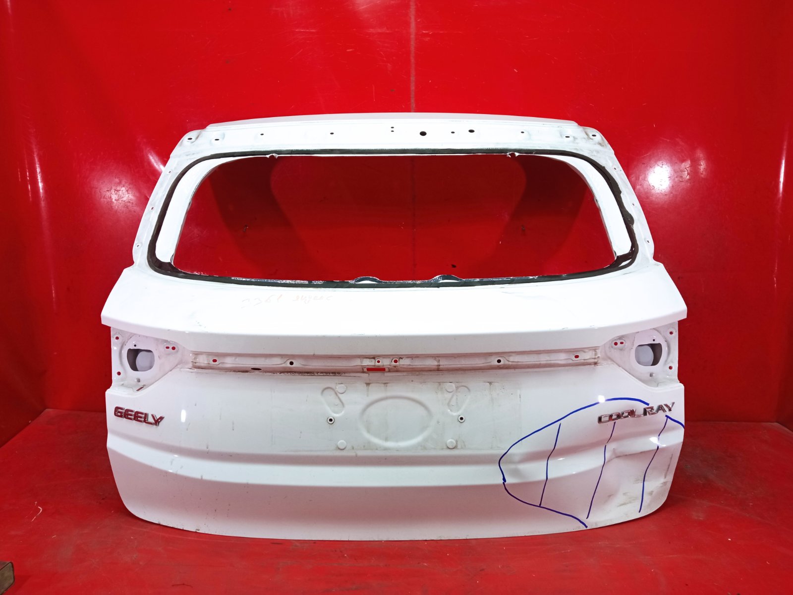 Крышка багажника Geely Coolray 2020- SX11 6600044926 id78744 запчасть БУ  купить в Москве, цена 16000₽