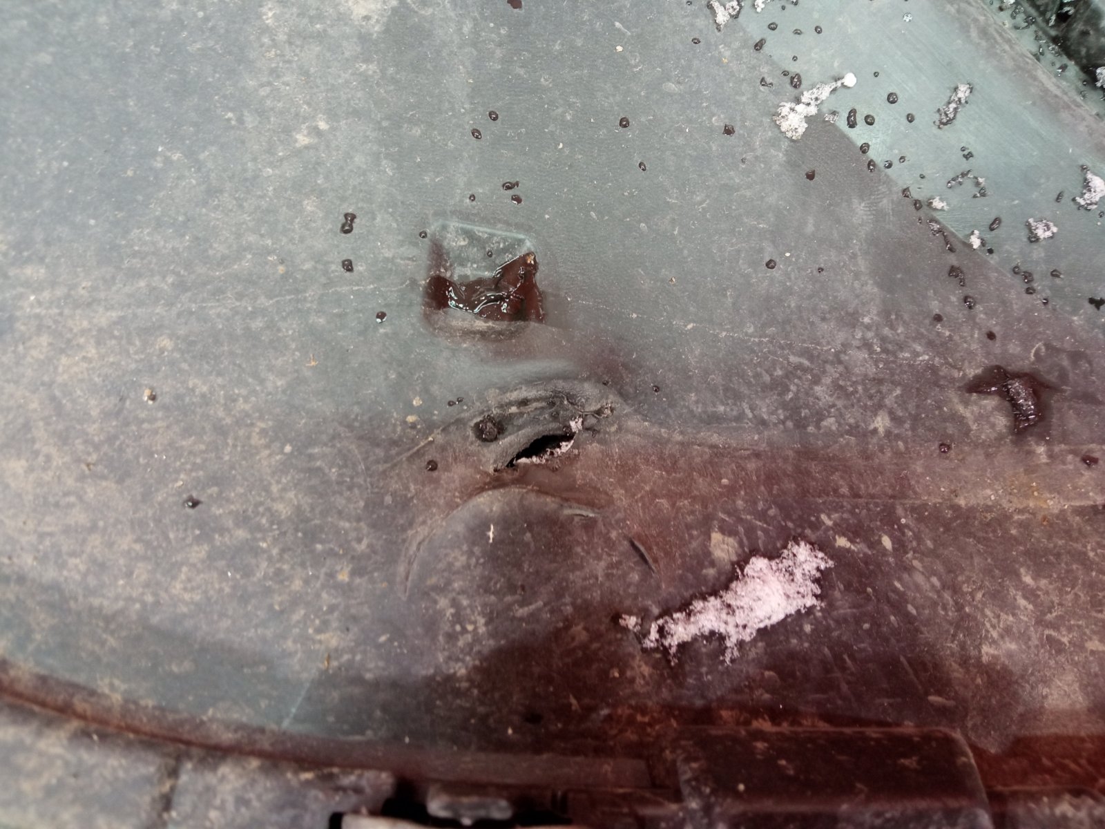 Юбка бампера LEXUS RX 5 2022 задн. (б/у)