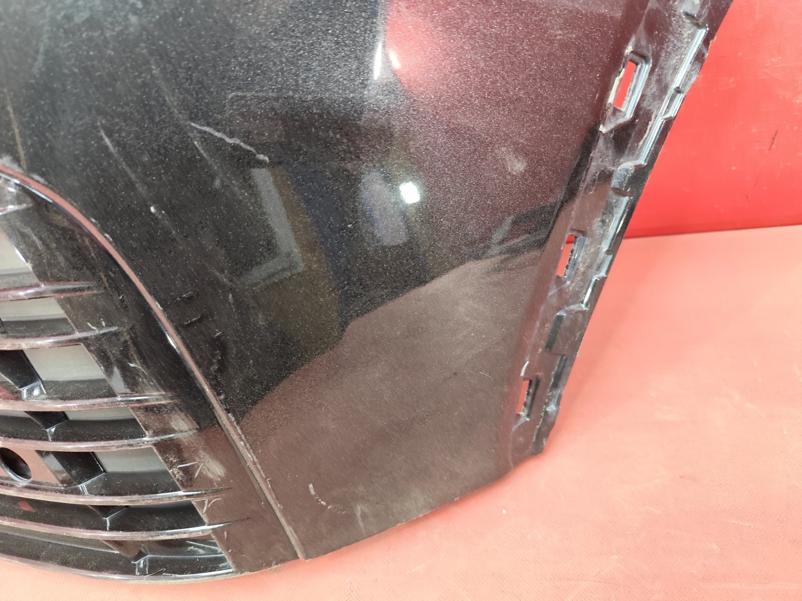 Бампер LEXUS LX 4 2021 перед. лев. (б/у) Бампер LEXUS LX 4 2021 перед. лев. (б/у)