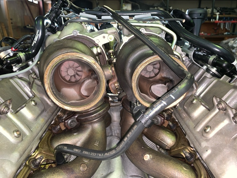 Двигатель BMW X7 G07 N63B44D 2022 (б/у)
