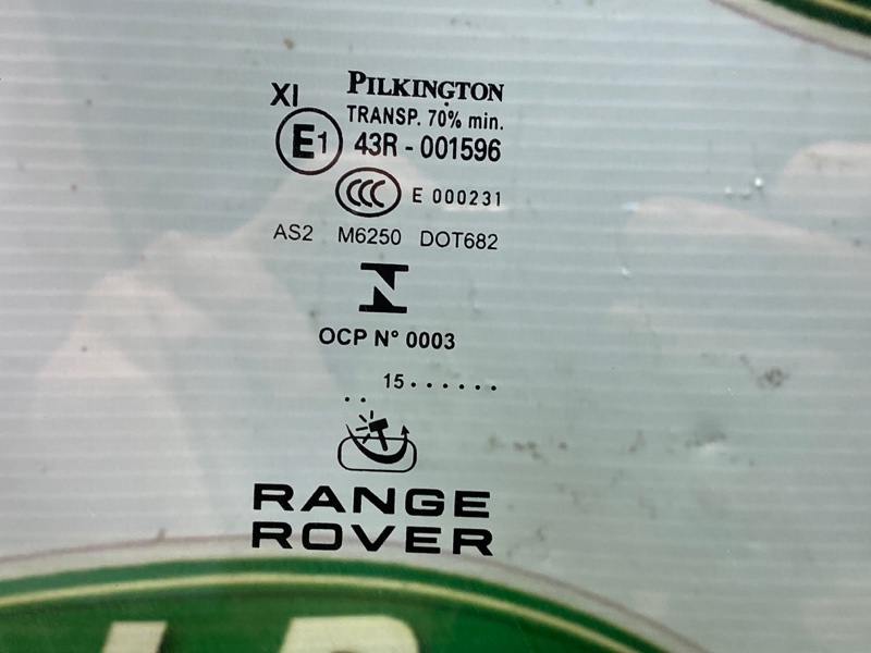 Стекло двери переднее правое Range Rover Sport 2016 L494 306DT