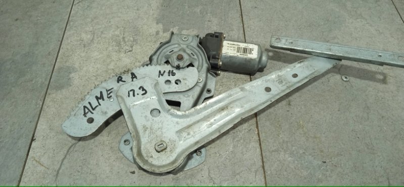Стеклоподъемник электрический задний правый NISSAN ALMERA 2000-2006 N16 БУ