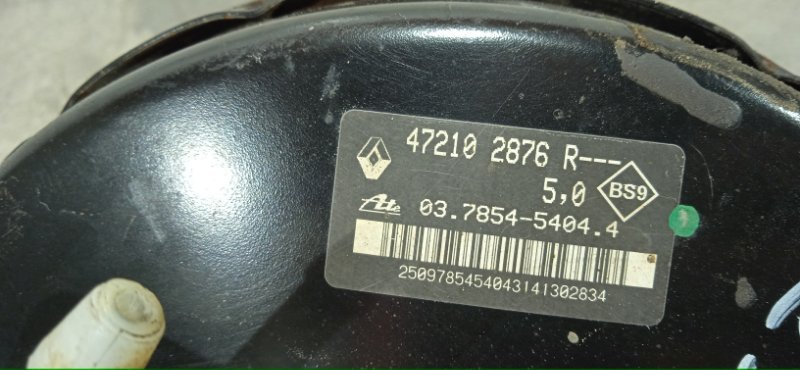 Вакуумный усилитель тормозов DUSTER 2010-2021 1