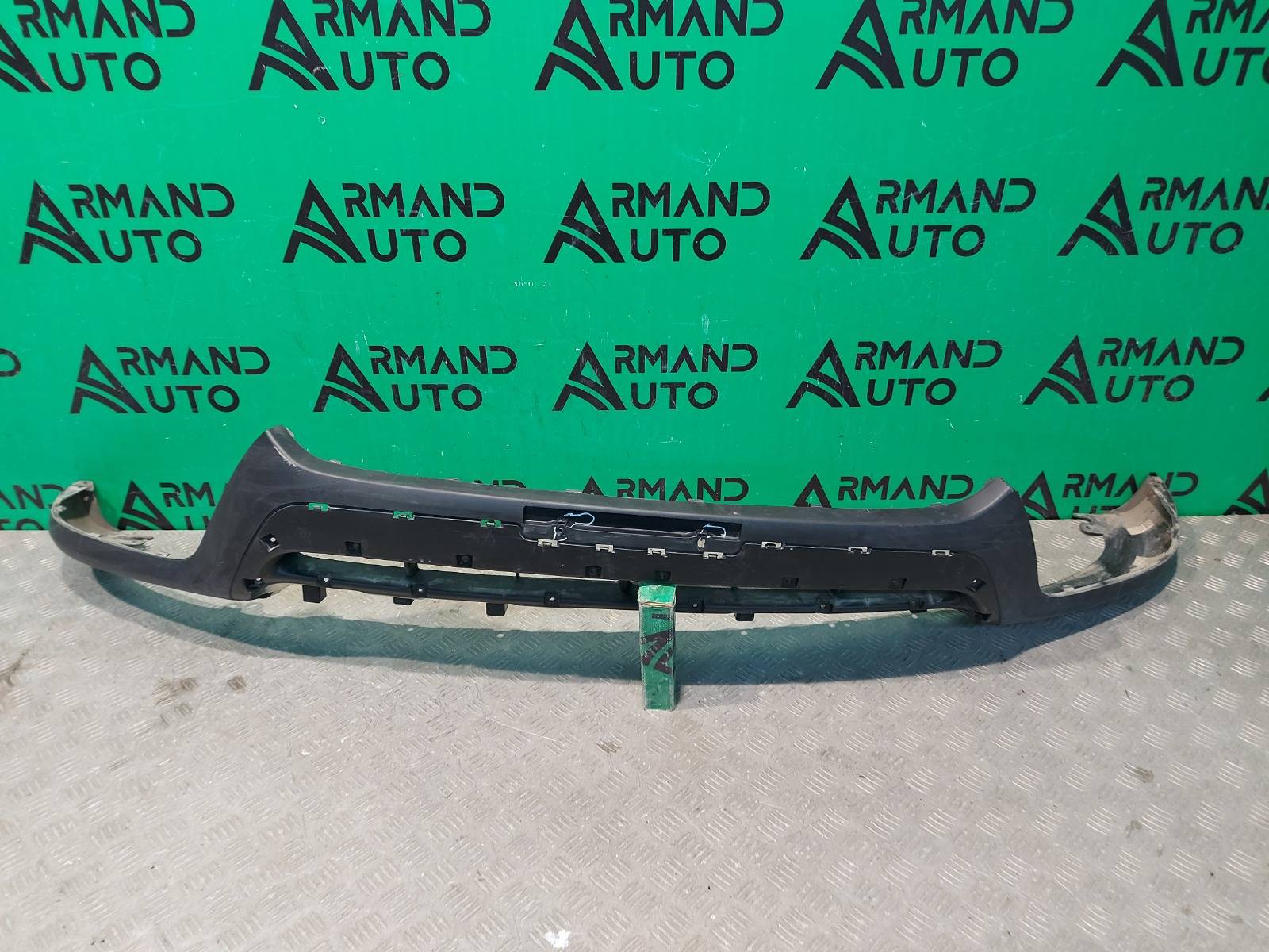 Юбка бампера передняя Hyundai Santa Fe 2009-2012 2 CM 865252BAA0 id321227  запчасть БУ купить в Москве, цена 2800₽