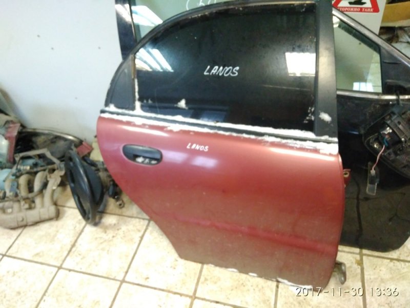 Дверь задняя правая Chevrolet Lanos БУ