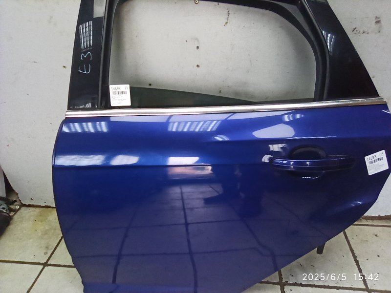 Дверь задняя левая FORD FOCUS 2014 хетчбэк 1.6L Duratec Ti-VCT (105PS) - Sigma контрактная