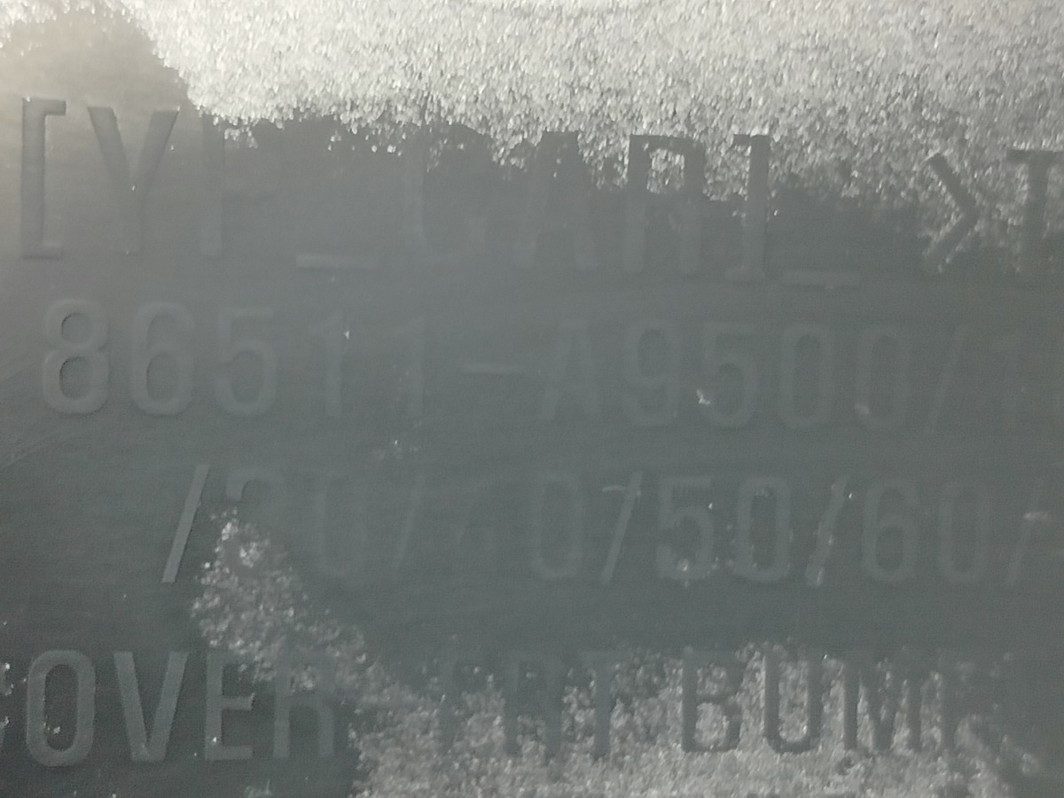 Бампер Kia Carnival YP D4HB 2015 перед. (б/у) Бампер Kia Carnival YP D4HB 2015 перед. (б/у)