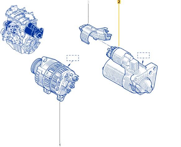 Стартер Duster 2015 HSM F4R
