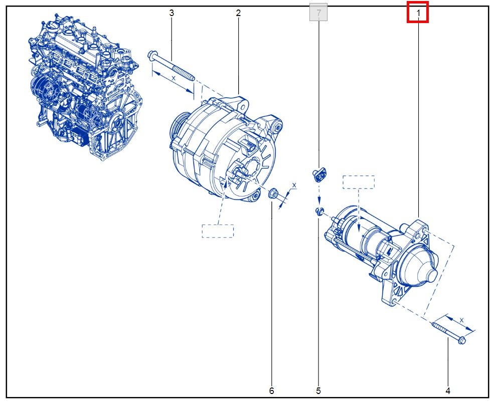 Стартер Koleos QM6 2019 HZG M5R