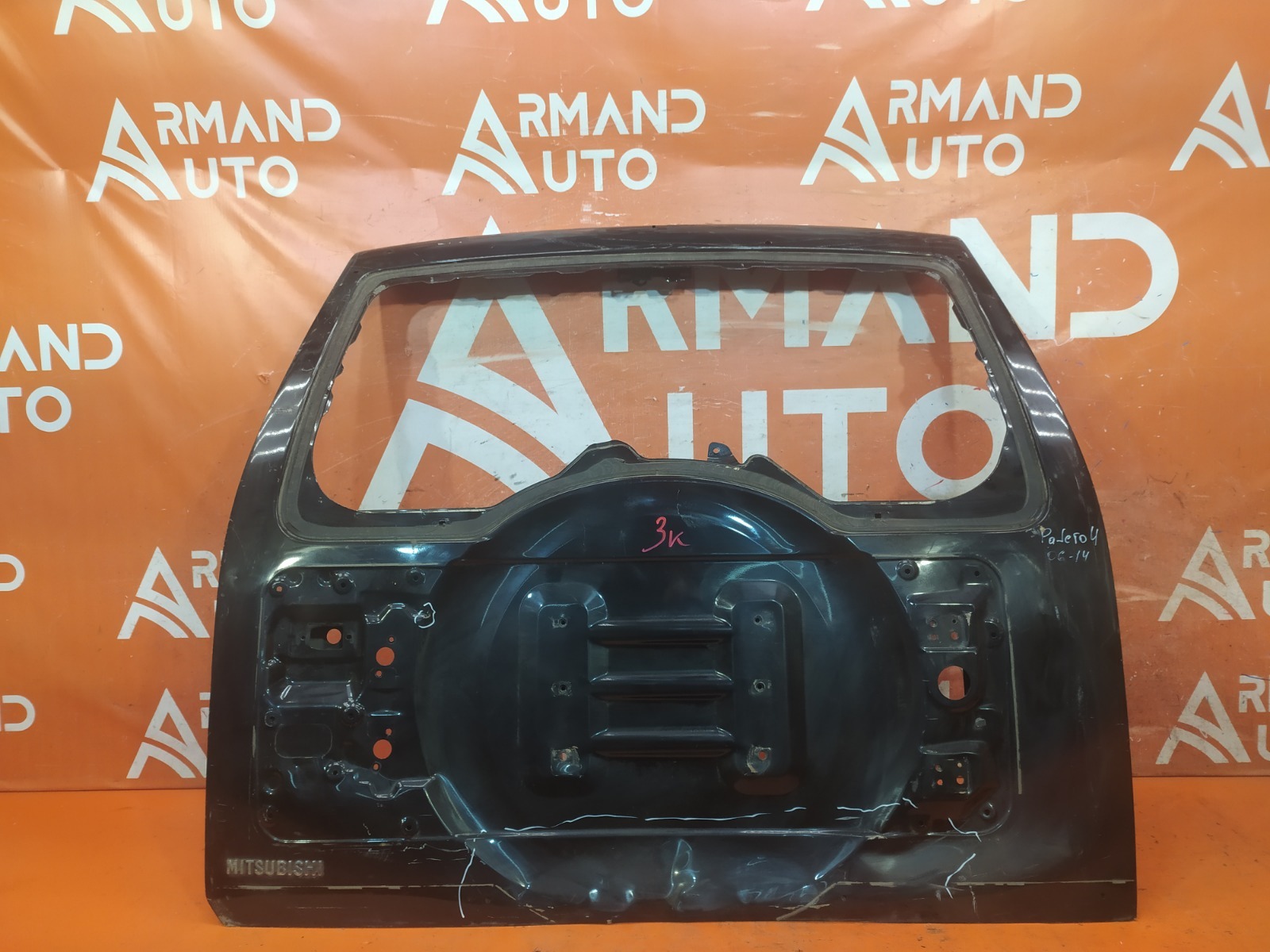 Дверь багажника Mitsubishi Pajero 2006-2014 4 5821A102 id121298 запчасть БУ  купить в Москве, цена 4500₽