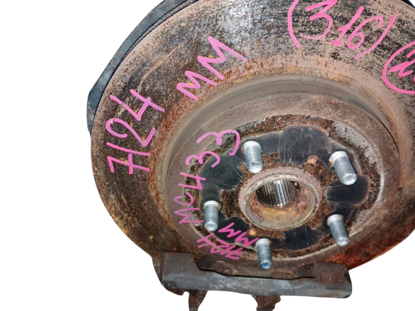 Ступица Lexus RX330 MCU33 3MZFE 2005 перед. лев. (б/у)