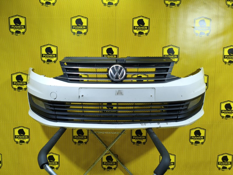 Бампер передний Volkswagen Polo 2017 MK2 CWVB БУ