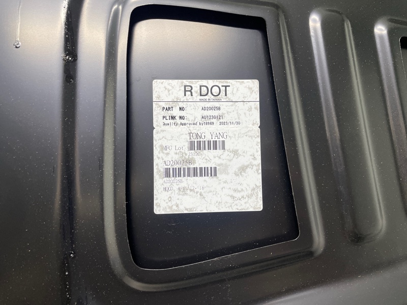 Капот A6 Тайвань не Китай 10-18г